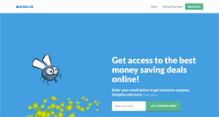 Desktop Screenshot of bluedealsfly.com