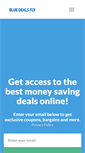 Mobile Screenshot of bluedealsfly.com